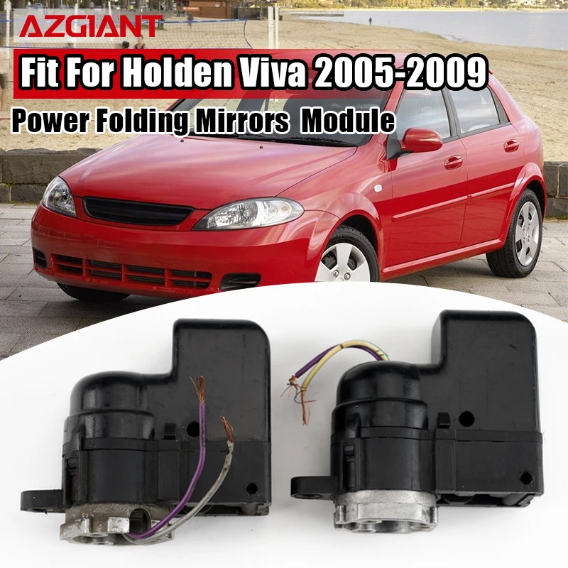 AZGIANT for Holden Viva 2005-2009 Power Folding Mirror Motor DC 12V FC-280 Quiet High Speed Auto Fold Mirror Replacement