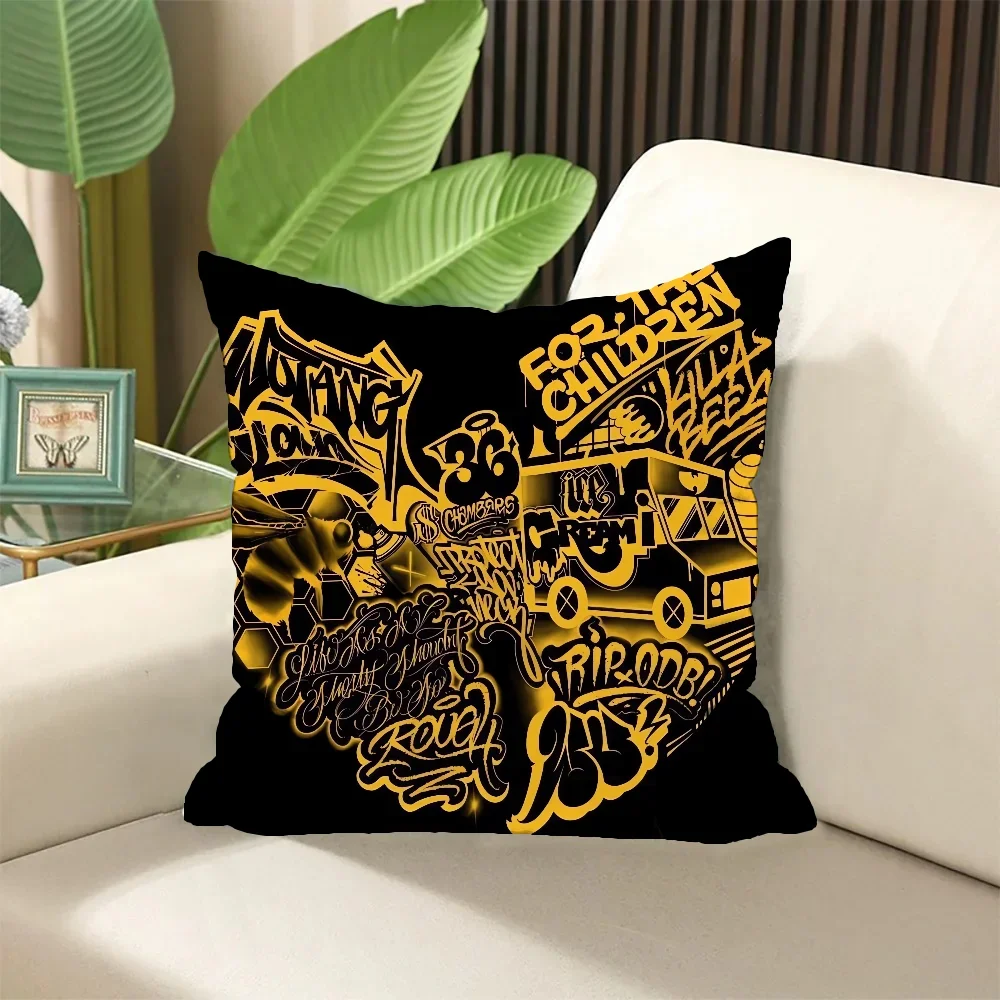 Decorative Pillows for Sofa Cushions Cover Wu T-Tang Clan Personalized Gifts Throw Pillow Covers Home and Decoration Cushion