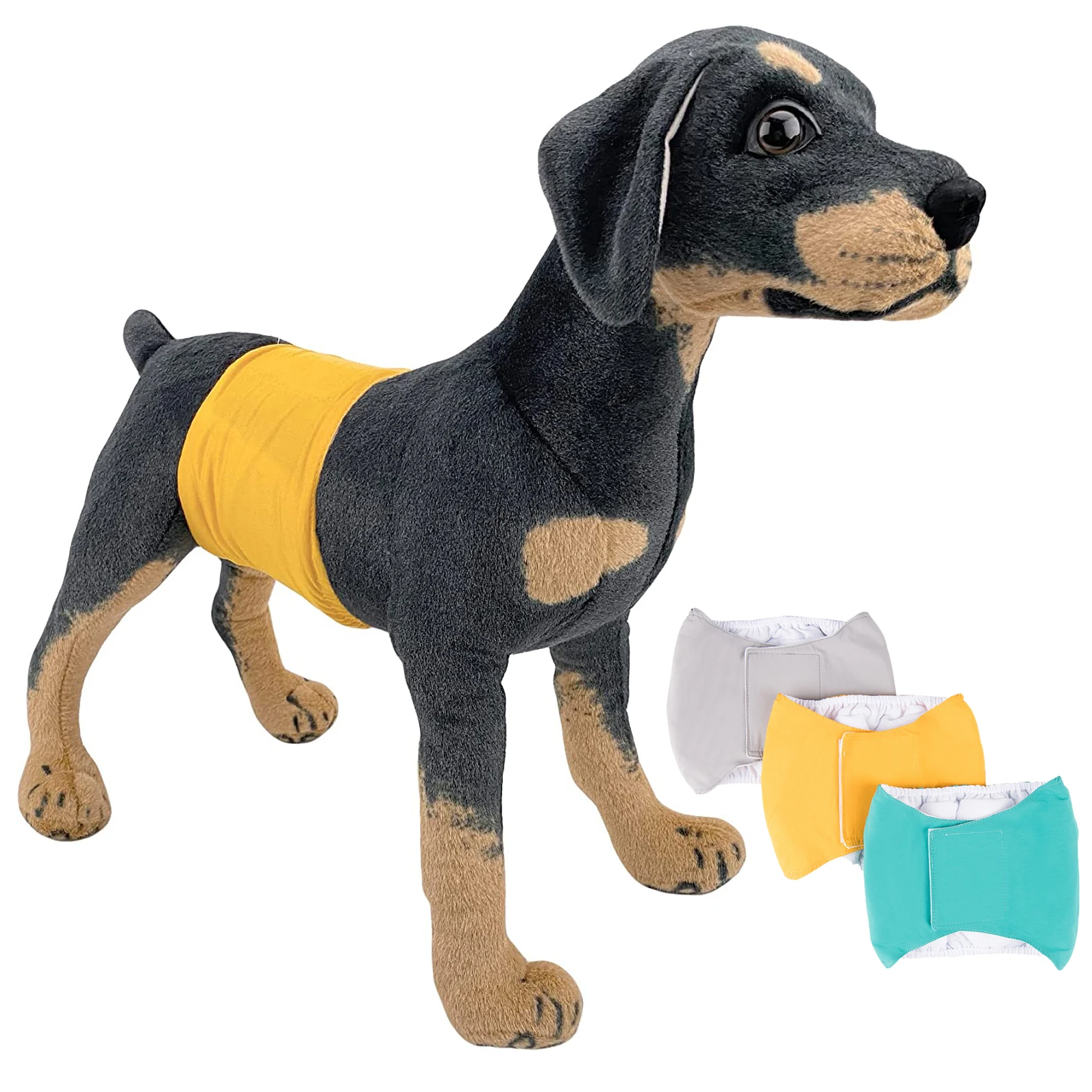 Male Dog Belly Manner Band Wraps Nappies Reusable Washable Dog Diapers for Small Medium Large Dogs
