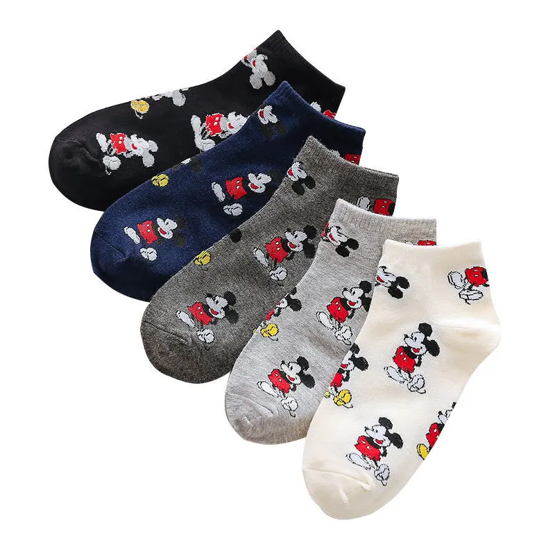 Boys Girls Socks Cartoon Mickey Soft Cotton kids Socks Spring Sports Sock for teenager