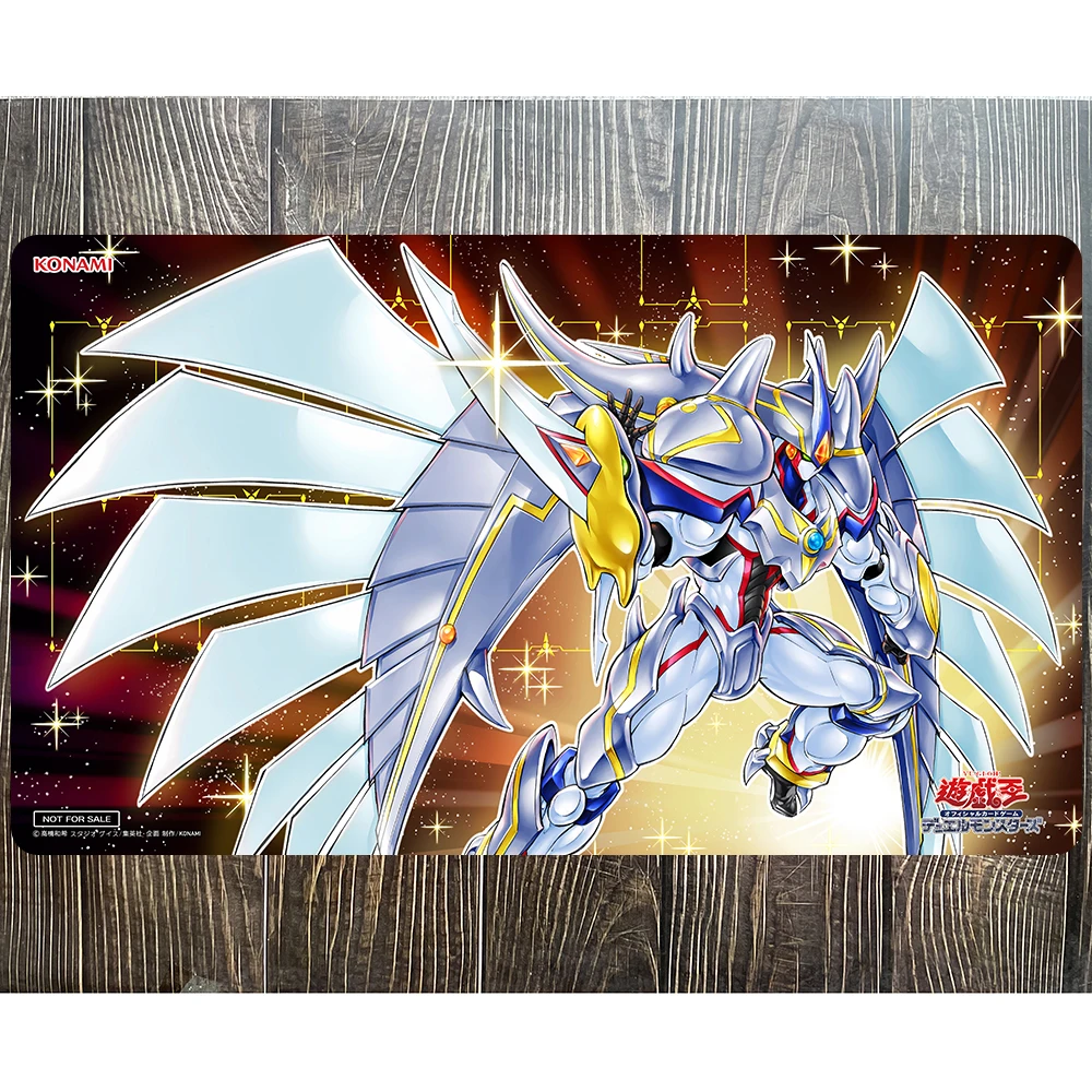 Игровой коврик Yu-Gi-Oh Elemental Hero Shining Neos Wingman Mat Pad для карт YGO KMC TCG YuGiOh Mat-152 Игровой коврик Yu-Gi-Oh Elemental Hero Shining Neos Wingman Mat Pad для карт YGO KMC TCG YuGiOh Mat-152