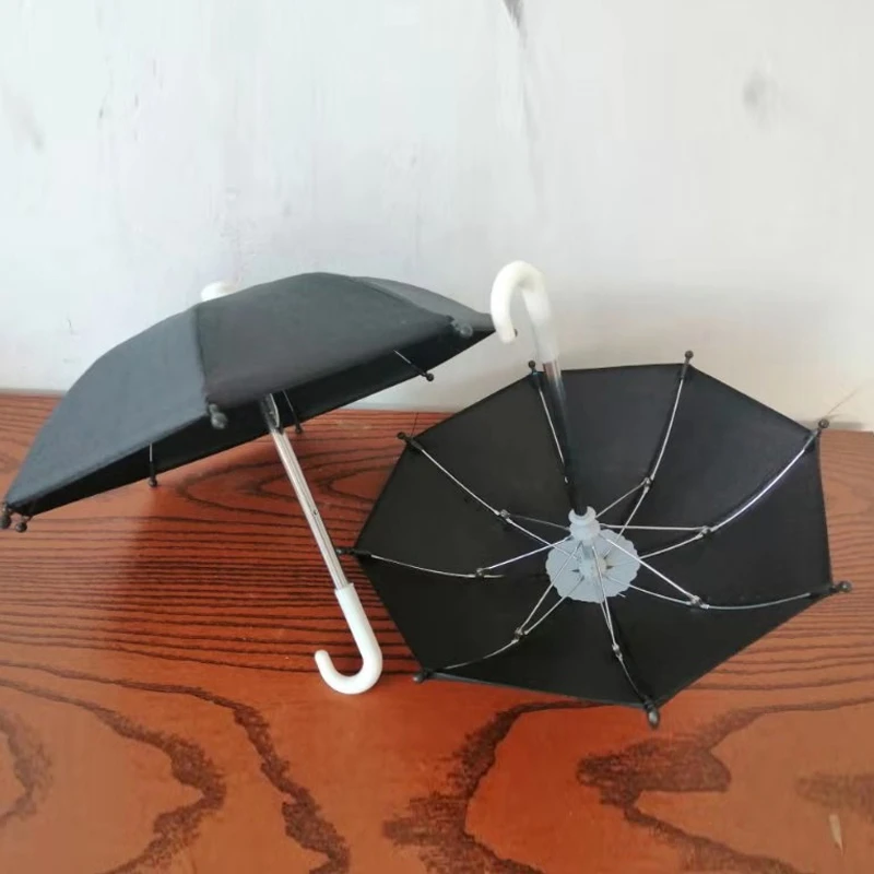 Mini Sunshade Umbrella Motorcycle Phone Holder Umbrella Decorative Umbrella For Bike Motorcycle Scooter E-Bike