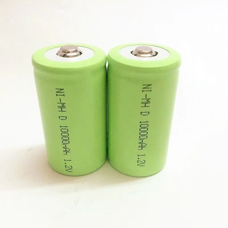 D 10000mAh 10Ah HR 20 Rechargeable Battery D Size 1.2V Ni-MH Bateria Recarregavel D Type Nimh Battery 33600