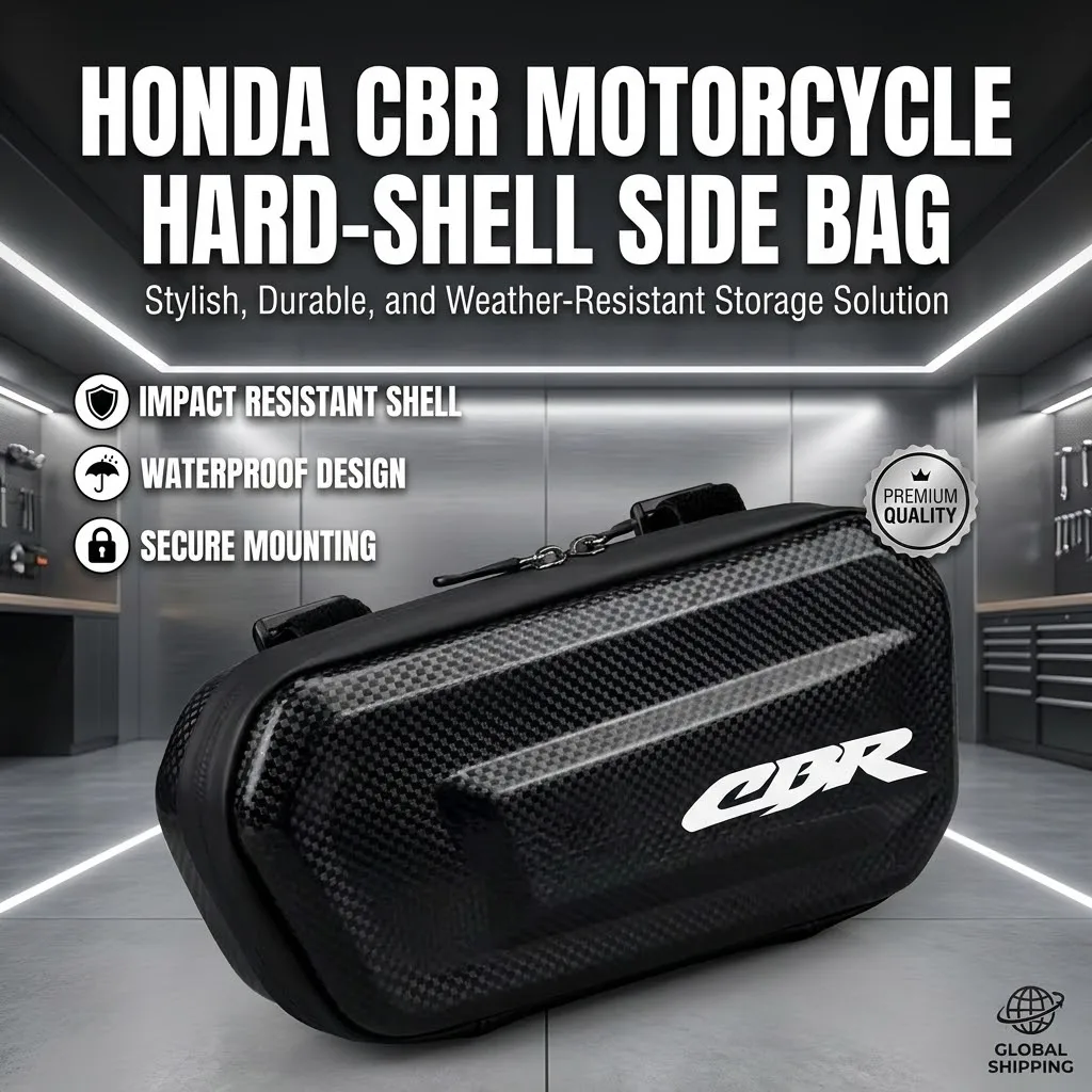 Easy To Clean Large Capacity EVA Motorcycle Saddle Bag Tool Bag With LOGO For Honda CBR650R CBR600RR CBR1000RR CBR500R CBR250R