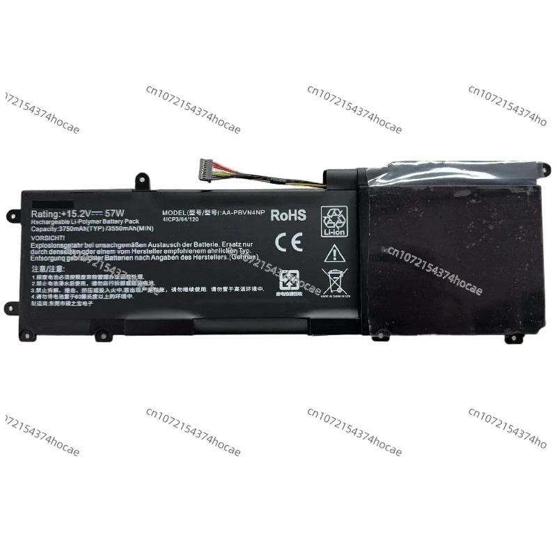 

Новый аккумулятор для ноутбука AA-PBVN4NP емкостью 57 Втч для Samsung ATIV Book 6, 15,6 дюйма, NP670Z5E-X01 BA43-00361A, аккумулятор для ноутбука
