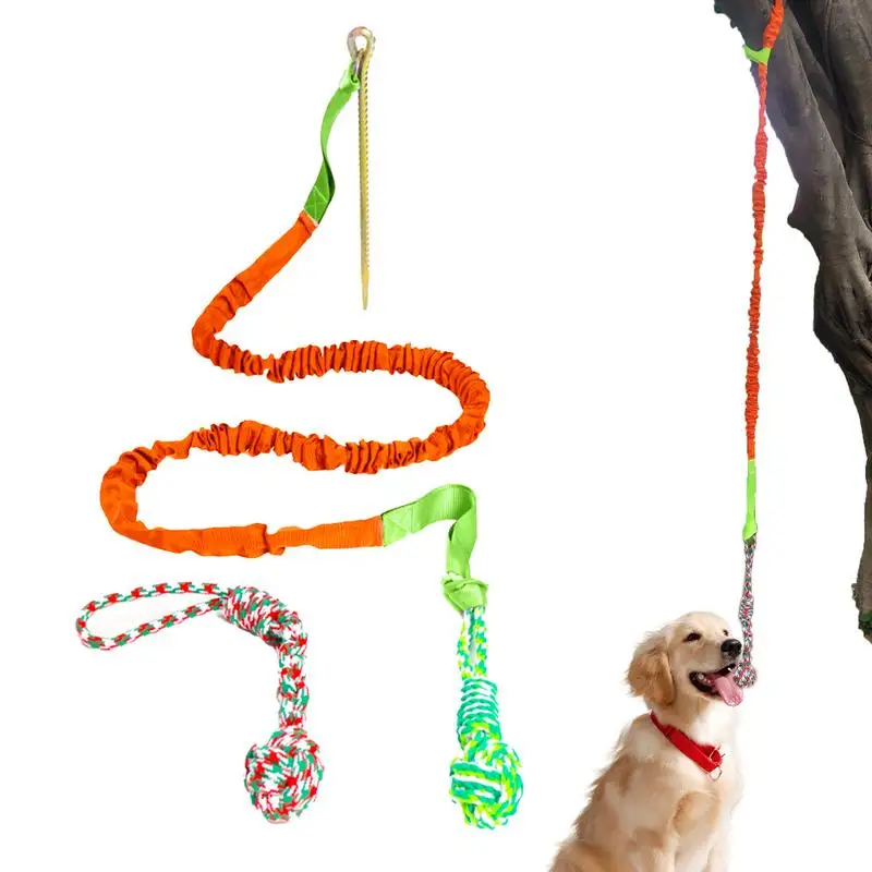 Chews Color Rope Tug Tough Toy For Dogs Indestructible Puppy Teething Chew Tug Toy Dog Grinding Teeth Chew Toys For Medium Large