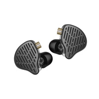 KZ X HBB PR2 Flat Driver 13.2mm plane big horns Earphones Music Headphones HiFi Bass Monitor Earbuds Sport Wired Headset