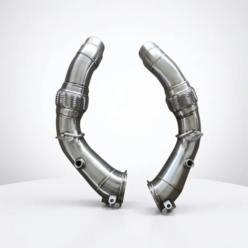 Premium Quality Exhaust System Downpipe for BMW F10 M5 F12 F13 M6 340i 330i 2012+ Stainless Steel Vehicle Fitment Components
