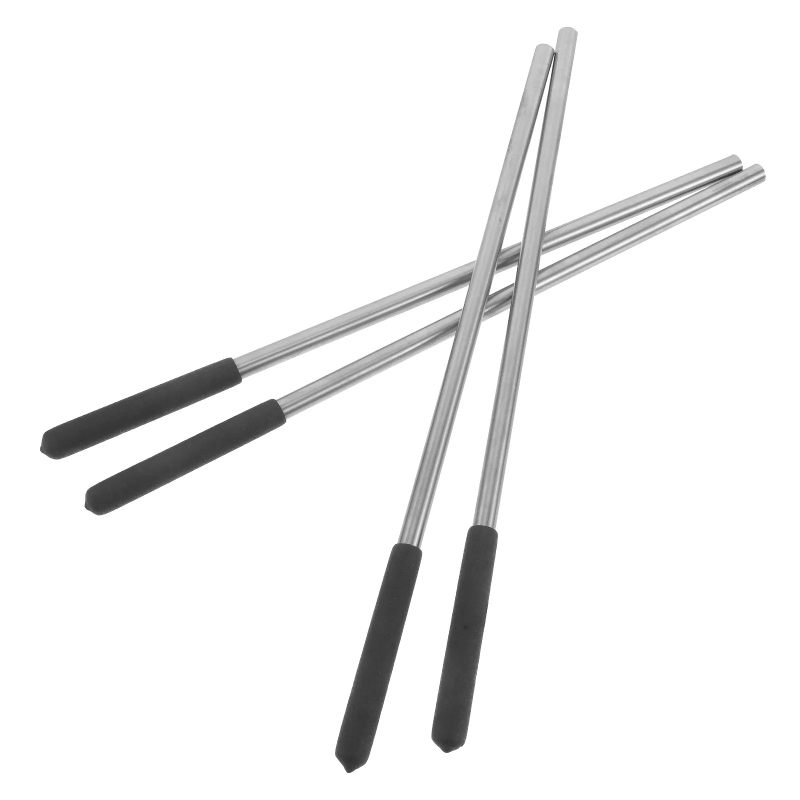 4Pcs Garage Door Spring Rods High Strength Steel Heavy Duty Anti Slip Handle Torsion Spring Adjustment Bars Precision Machined
