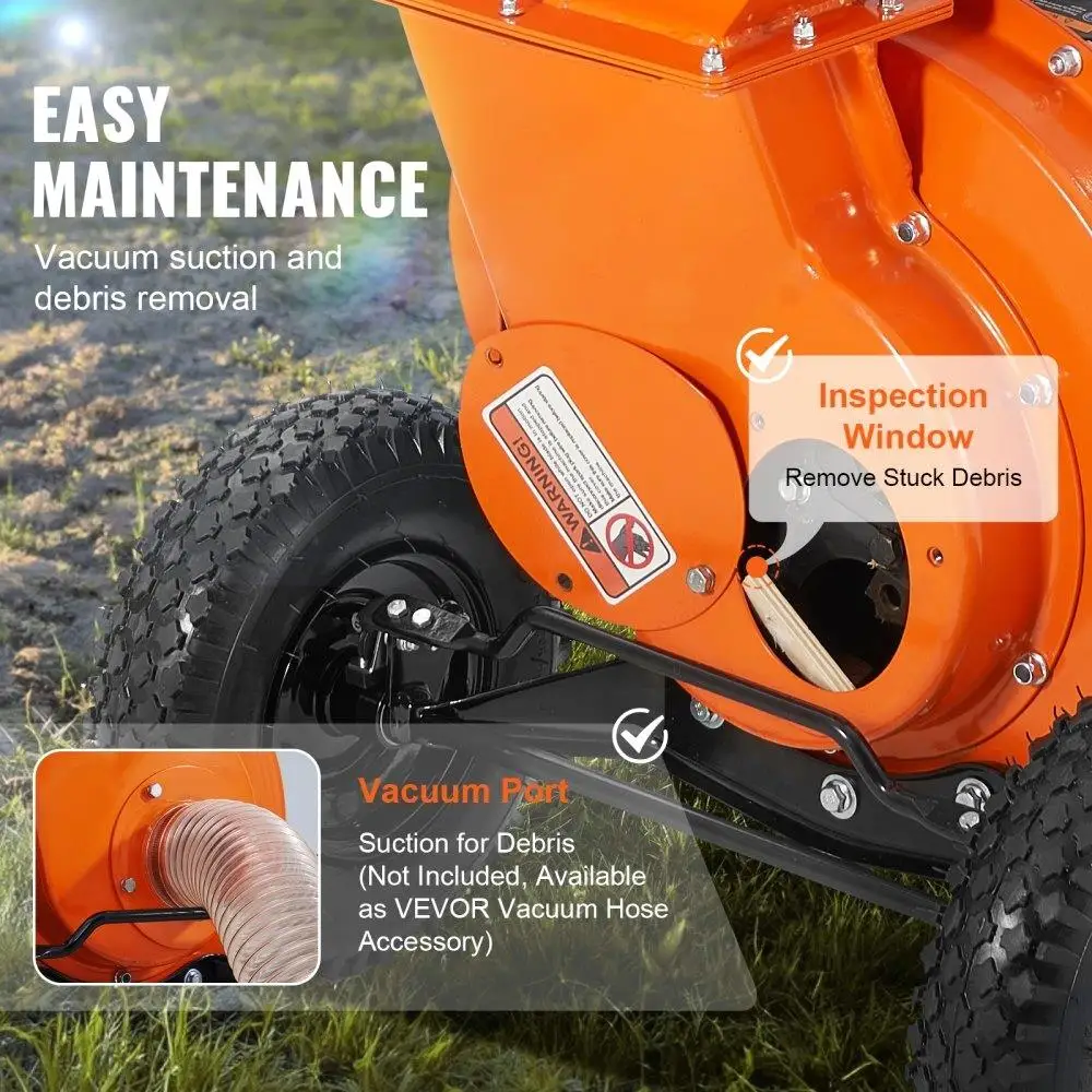 ماكينة تقطيع الخشب بالغاز شديدة التحمل 212cc 4.1kW قدرة قطع قوية 3 بوصة