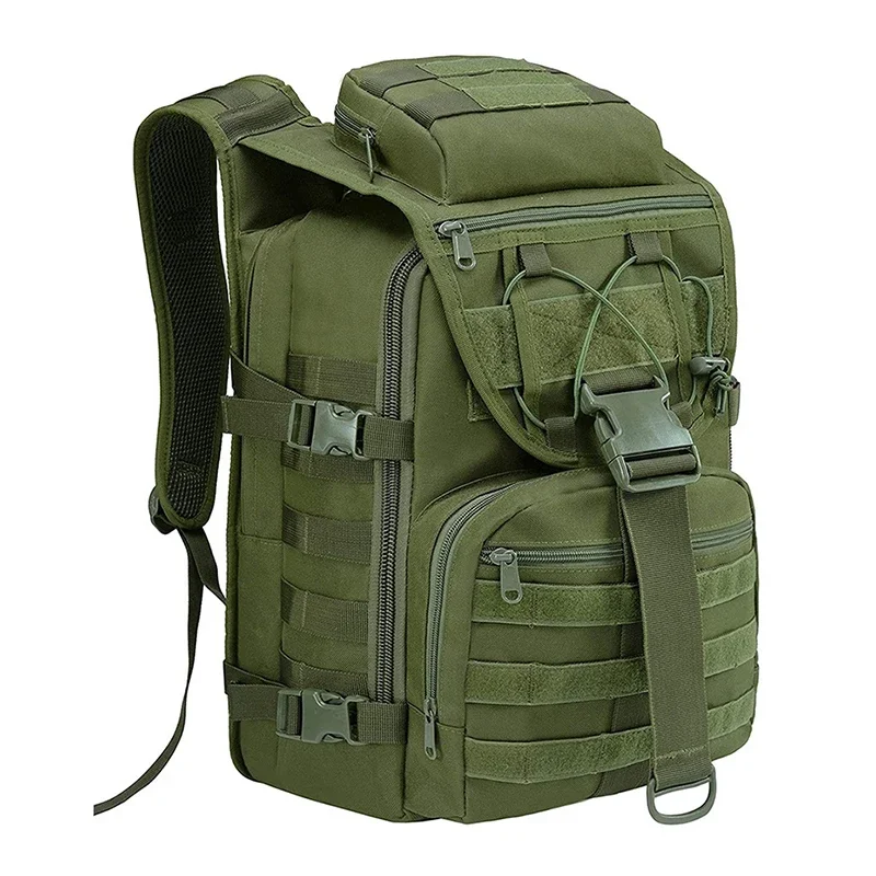 Sac à dos de gardien militaire pour homme, sac d'assaut de l'armée, sac Molle System, sac à dos de camping pour voyage, sac à dos de sport de randonnée en plein air, 40 L