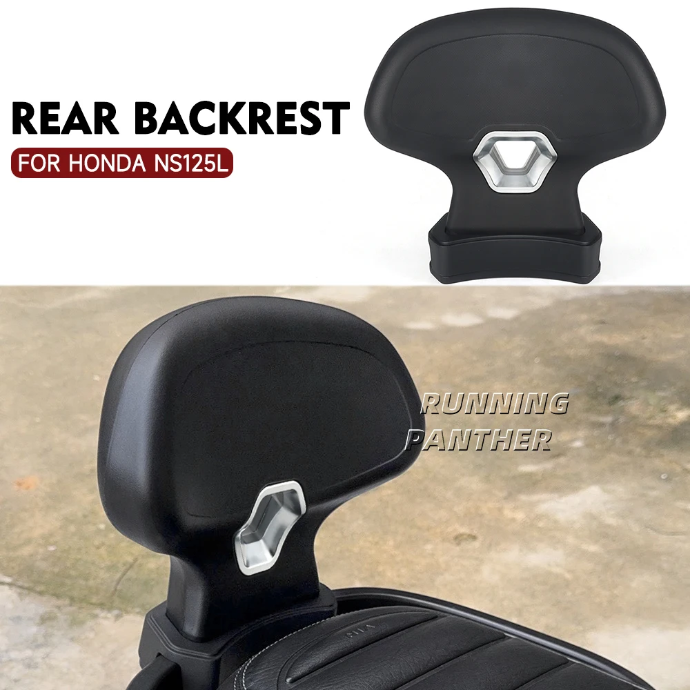 

Motorcycle Rear Passenger For Honda NS125L NS 125 L NS 125L Seat Backrest Cushion Back Rest Pad New