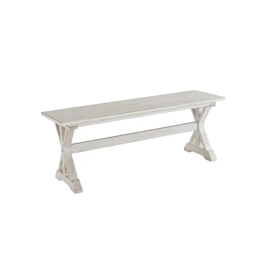 

Jamestown Backless Dining Room Bench, Antique White
