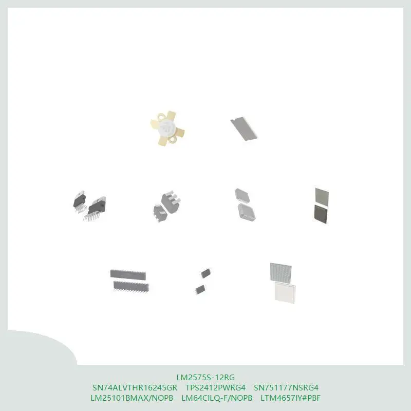 

LM2575S-12RG SN74ALVTHR16245GR TPS2412PWRG4 SN751177NSRG4 LM25101BMAX/NOPB LM64CILQ-F/NOPB LTM4657IY # ПБФ