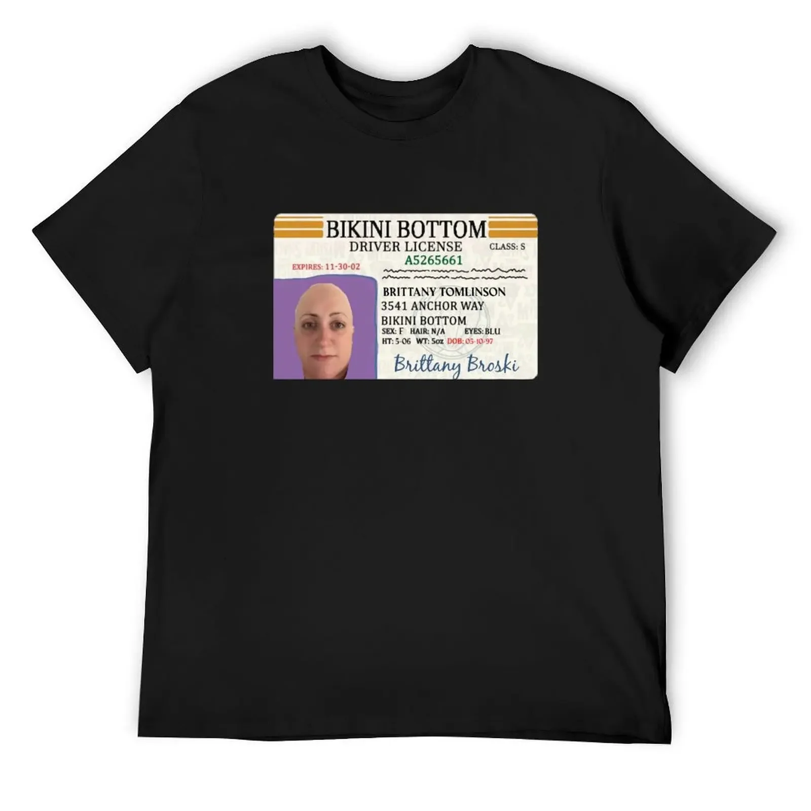 

Brittany Broski Bikini Bottom License T-Shirt