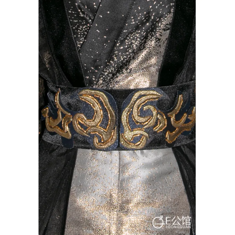 E Gongguan Canglanjue Ancient Costume Dongfang Qingcang Cosplay Version Yuezun Black Gold Cosplay Outfit Presale