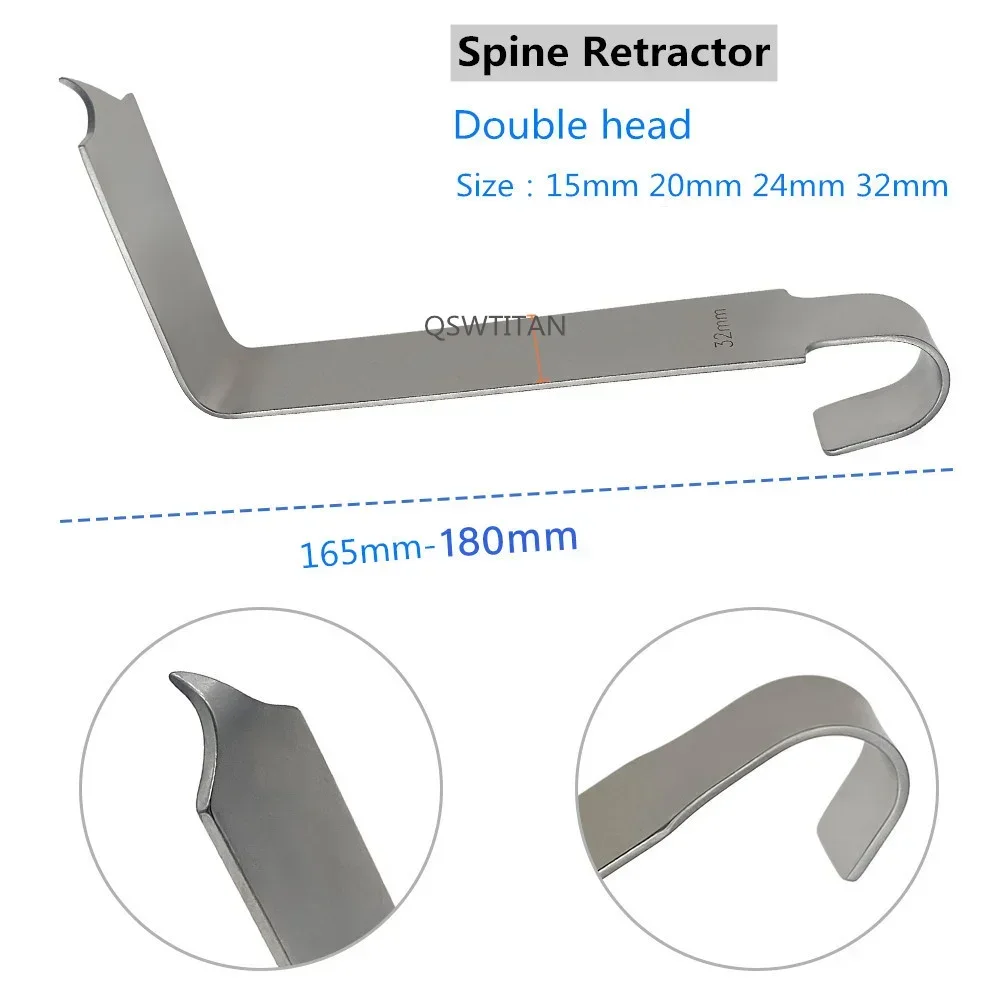 Vertebrae Pull Hook Stainless Steel Lumbar Spine Thoracic Spine Retractor Spine Surgery Tools Pet Orthopedic Instrument