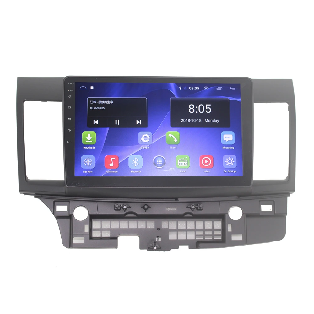 4G+WiFi 2din Android 10.0 Car Radio Multimedia Player For Mitsubishi Lancer 2007-2012 Navigation GPS Head Unit no CANBUS