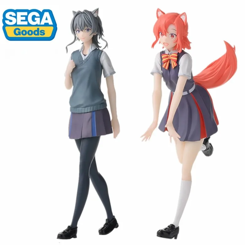 

Original SEGA Kino Himari Asanagi Yori Whisper Me A Love Song Anime Figure Toys Desktop×Decorate PVC Model Collector Gift