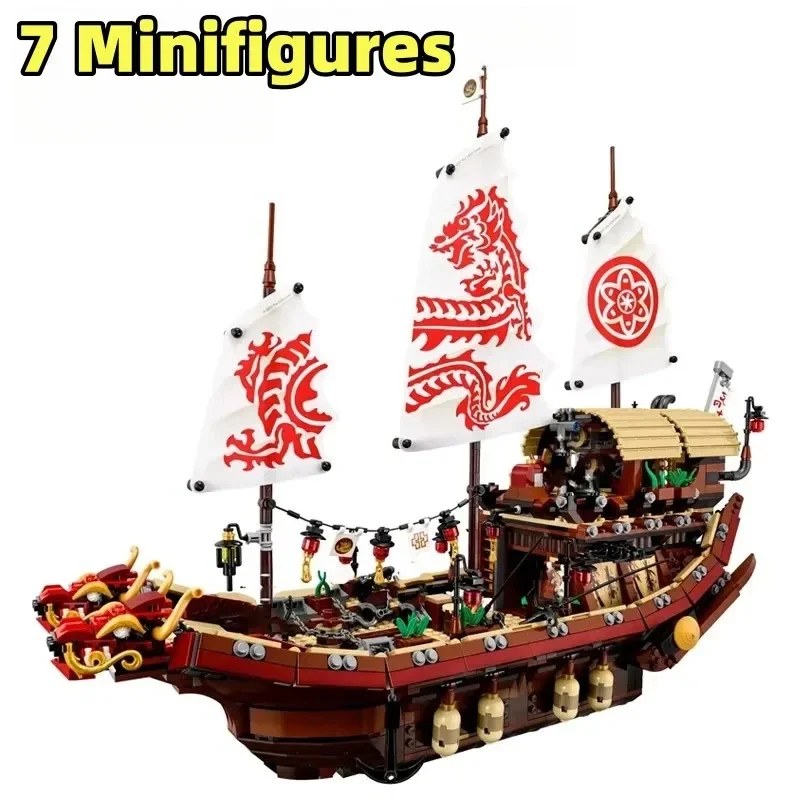 

2295 деталей: Новая мобильная база Phantom Ninja (70618) — крупномасштабный конструктор для мальчиков, сложная сборная модель-головоломка