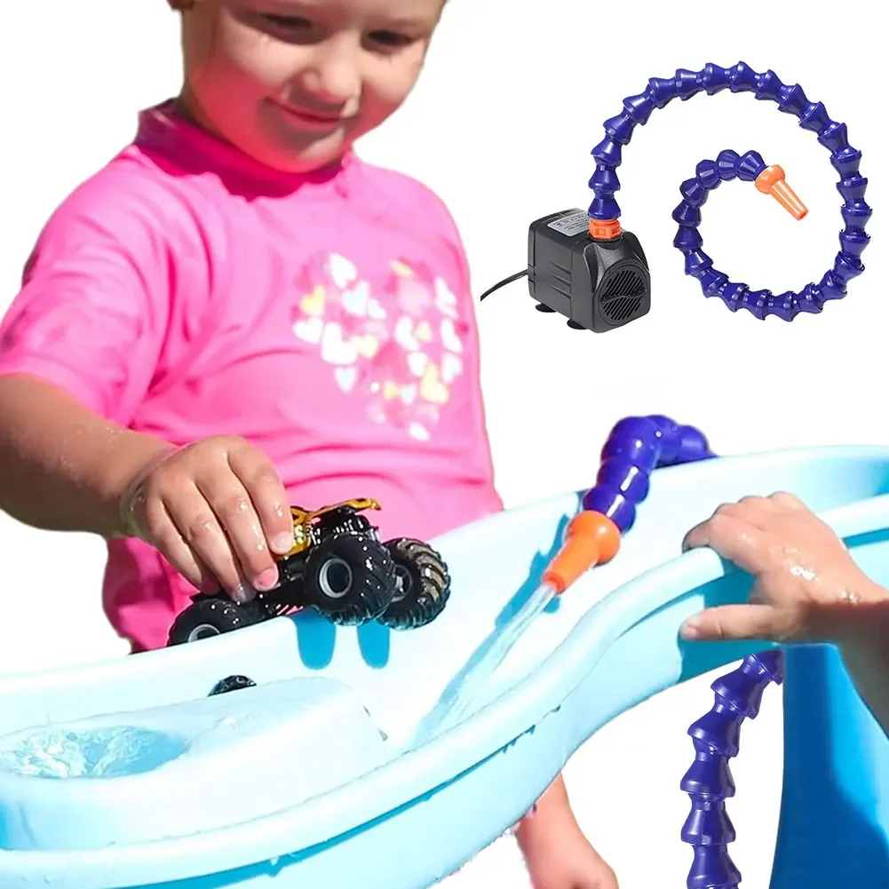 

Автоматический водяной игровой стол для малышей, мощный насос для водяного игрового стола, кухонные интерактивные игрушки, насос и аксессуары для брызг