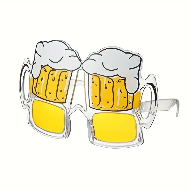 1-60Pcs Beer Mug Eyeglasses Party Decor Novelty Sunglasses Photo Props For Graduation Party Supplies Beach Pool Party Favors