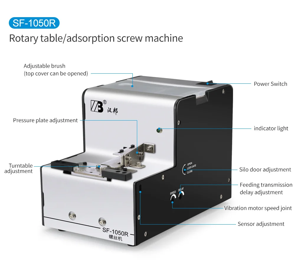 Lieferung der automatischen Schraubenzuführungsmaschine für Bolzen