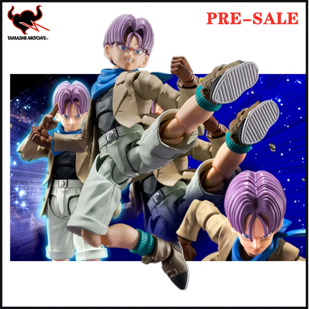 

Original Anime Figure Dragon Ball Z S.H.Figuarts TRUNKS -GT PVC Super Saiyan Action Figure Collector Toys 12CM Model