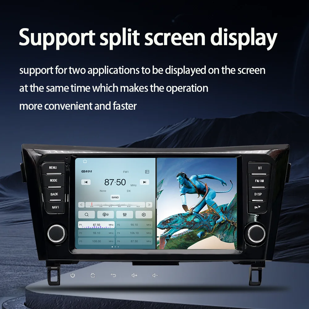 راديو السيارة أندرويد 13 لنيسان X-Trail 3 T32 قاشقاي J11 2 2014-2020 لاسلكي CarPlay أندرويد السيارات الوسائط المتعددة لتحديد المواقع