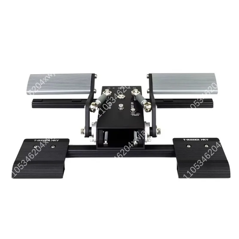 Metal Rudder Pedals Flight Simulator Pedals High Sensitivity For Flight Sim Games