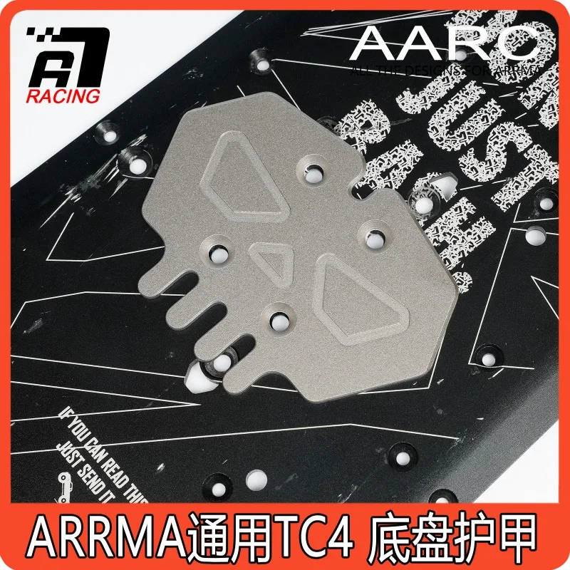 

TC4 Titanium Center Differential Skid Plate for ARRMA 6S BLX RC Cars Chassis Guard Upgrade Accessory