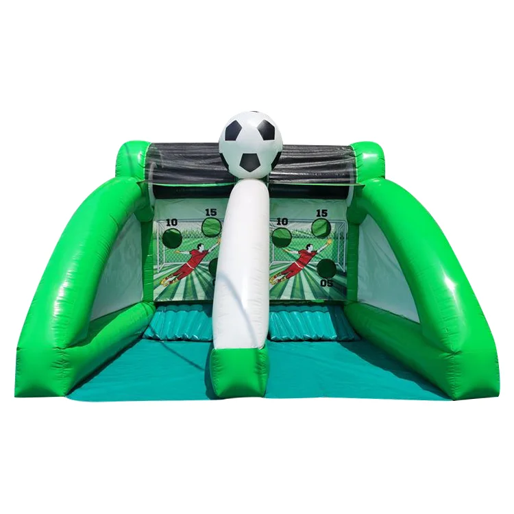 Portable Shootout Inflatable Speed Cage Penalty Game Soccer Shooting Game for Rental