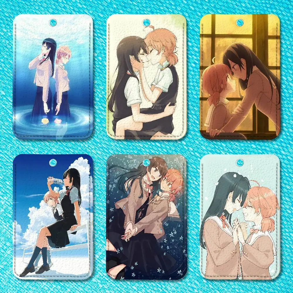 Brelok do kluczy Manga B-Bloom Into Yous-S, etui na identyfikator, bankomat, wizytownik, etui ochronne na kartę studencką, etui na kartę autobusową