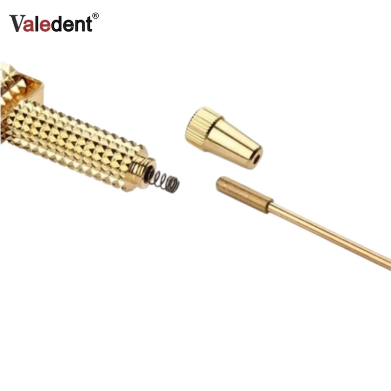 Facial Reflexology Massage Tool Retractable Acupuncture Pen Double Headed Spring Ear Care Tool Point Probe Pen Massager For Face