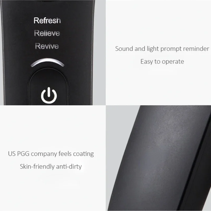 Anti aging galvanic mini eye massage instrument Intelligent automatic temperature control cold and warm vibration comfortable