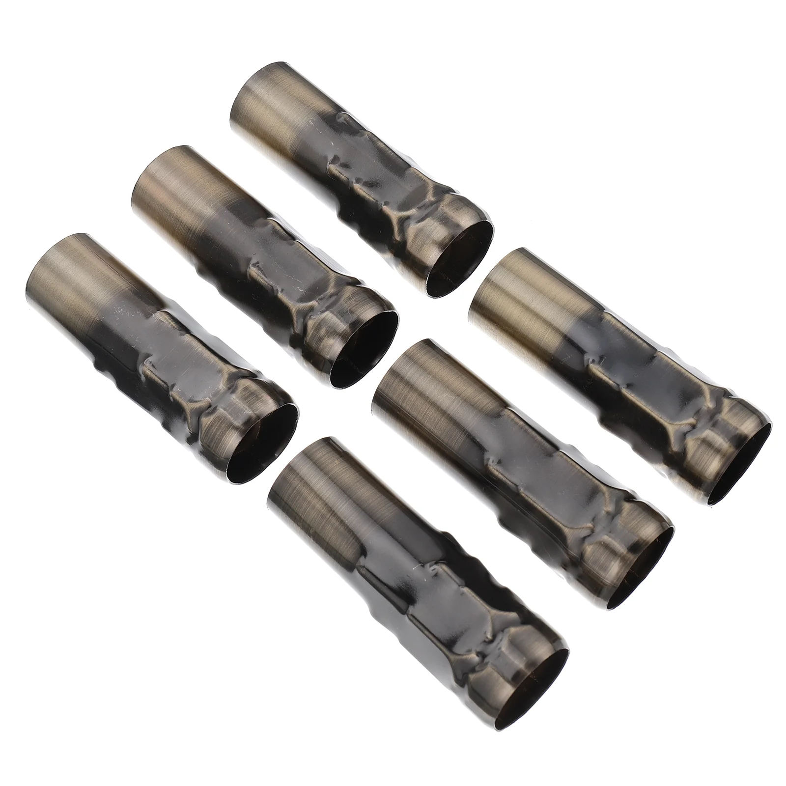 

6 Pcs Tear Sleeve Light Socket Base Lights Candles Bulb Cover Sleeves Chandelier Vintage Decor Casing Accessories