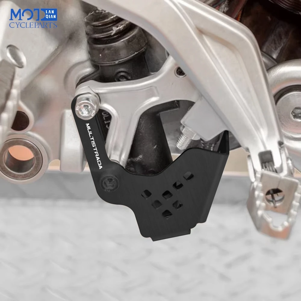 

Moto Parts Rear Brake Pump Guard Cover Protection For Ducati Multistrada V4 2021-2023 V4S V4 Rally V4S TRAVEL/Performance/FULL