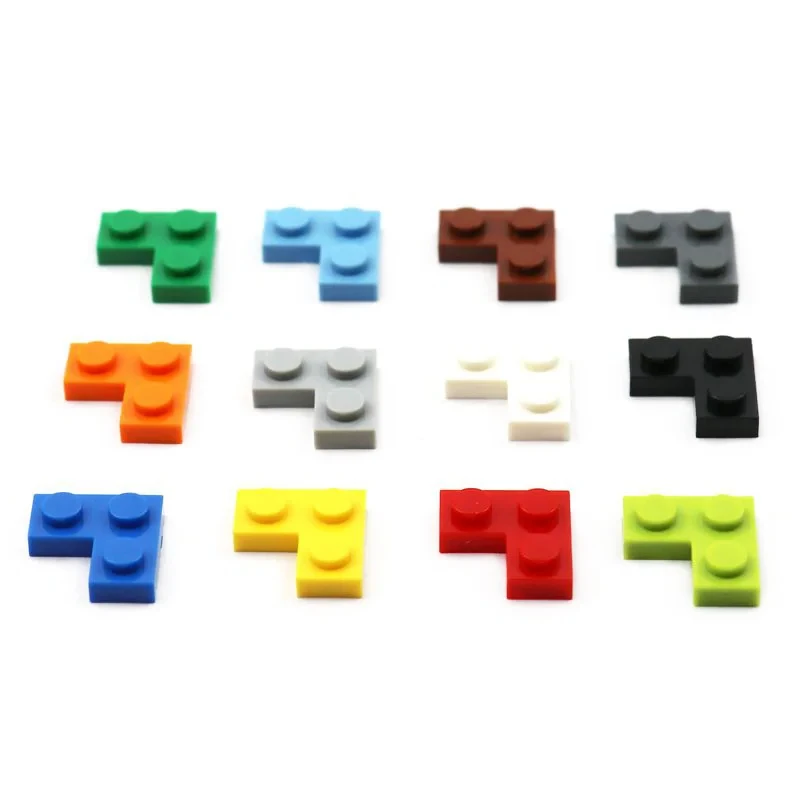 10PC Building Blocks Kit High-Tech Board Parts Plate 2x2 Corner 2420 Element Brick Parts Enlighten Creative Kid Toys Accessories
