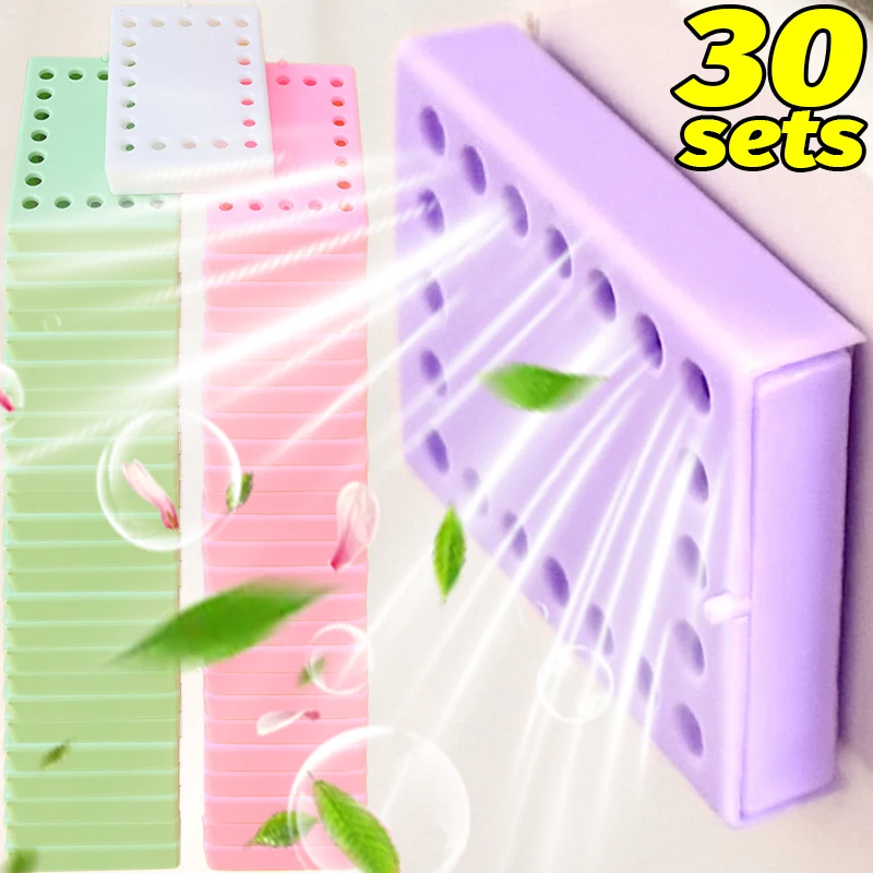 30/1x معطرات الهواء الصلبة طويلة الأمد الروائح العطر أقراص البخور مزيل الروائح للمنزل خزانة الحمام المرحاض سيارة #1