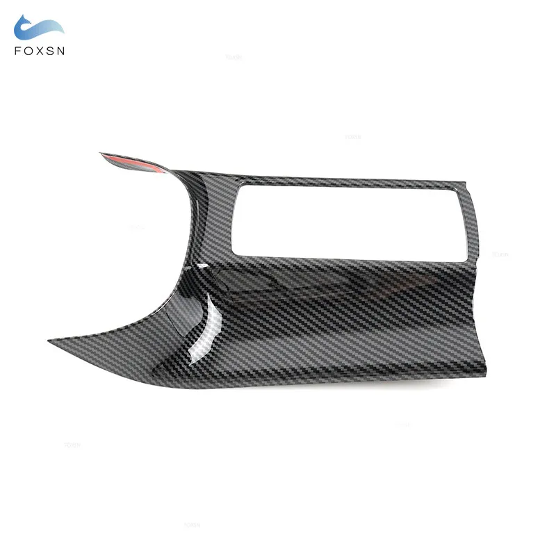 ABS Carbon Fiber Texture Car Control Water Cup Holder Cover Panel Trim Accessories For VW Golf 6 MK6 2008 2009 2010 2011 2012