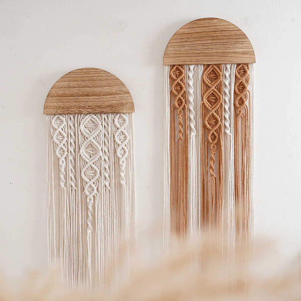 شرابات جدار الديكورات نسيج معلق على الحائط للبالغين يبحثون أنماط المنازل الحديثة المريحة هدية لغرفة النوم