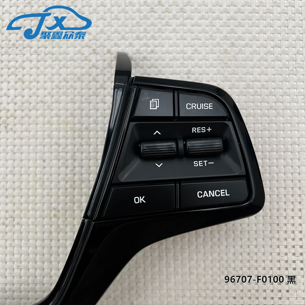 OEM 96700-F0100 Automobile Multi-Function Steering Wheel Buttons black Version Compatible for Hyun-dai Elantra AD