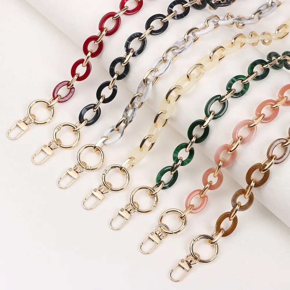 Acrylic Bag Chain Strap Replaceable Detachable Purse Handbag Bag Straps Resin Crossbody DIY Shoulder Bag Accessories