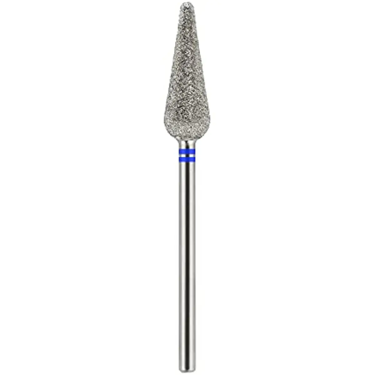 

Pedicure Nail Drill Bits Diamond Nail Sander Tips for Foot Care Medium Grain Conical Shape 4.0MM for Calluses Removal