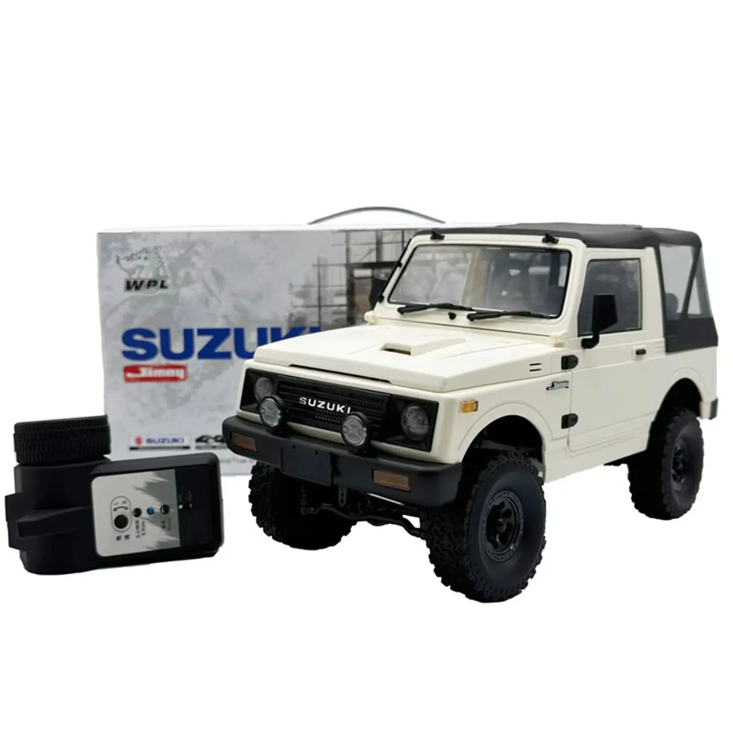 

1/10 RC Car for WPL C74 Complete 2.4G Full Scale Car Suzuki Jimny Remote Control Car 4WD Off Road Climbing Model Toys