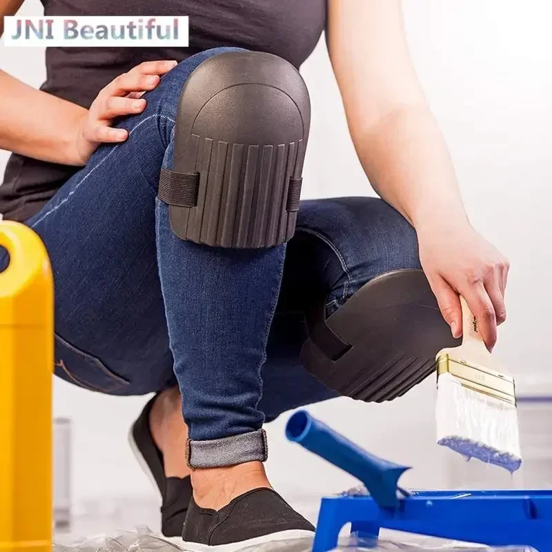 Garden Manual Work Tools 1pair Knee Protection Pad Tile Mud Knee Workers Paste Floor Brick Artifacts Moisture Thickening Brick