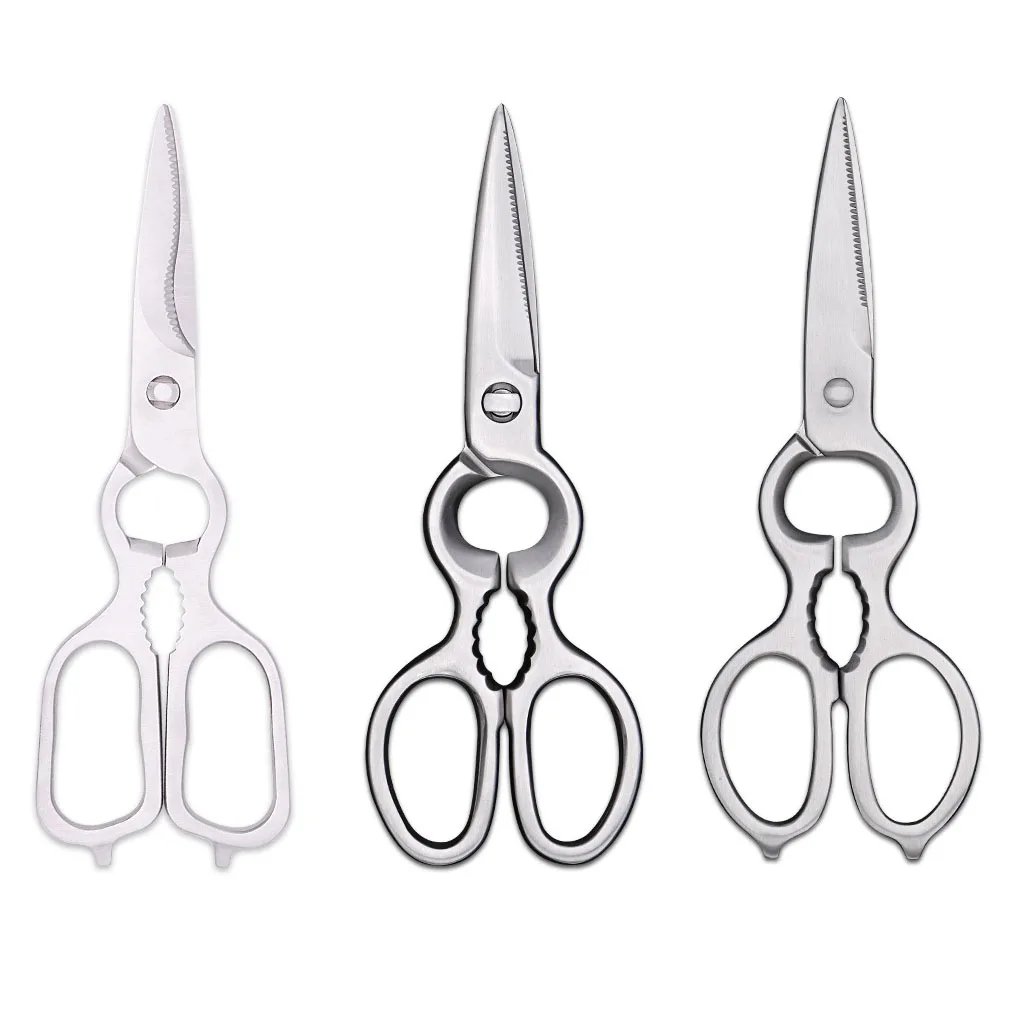 200mm / 210mm Removable All 4CR13 Stainless Steel Household Chicken Bone Scissors High Quality Material Shear With Nutcracker