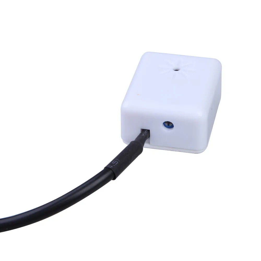 New CCTV Mic Microphone Sound Pick-Up Monitor Voice Audio Security White