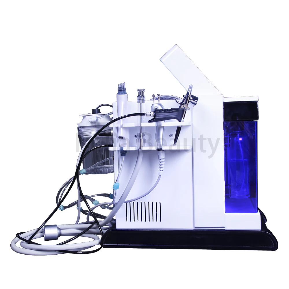 2023 New High Quality 5 In 1 Multifunction Face Mask Beauty Machine Facial Cleaning Machine microdermabrasion machine oxygen jet