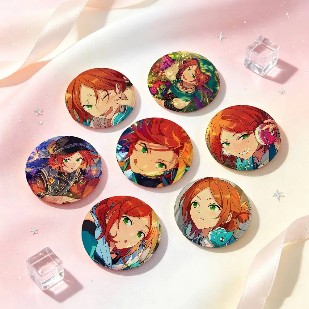 Yuta Aoi Anime Character Badges 25 32 44 58 75 Mm Round Cosplay Pin Bag Decor Fans Collect Friends Gifts Brooch Souvenir